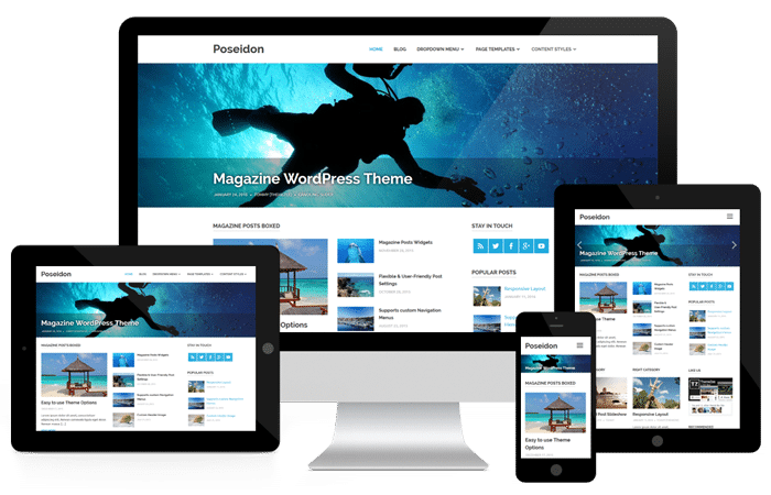 WordPress template