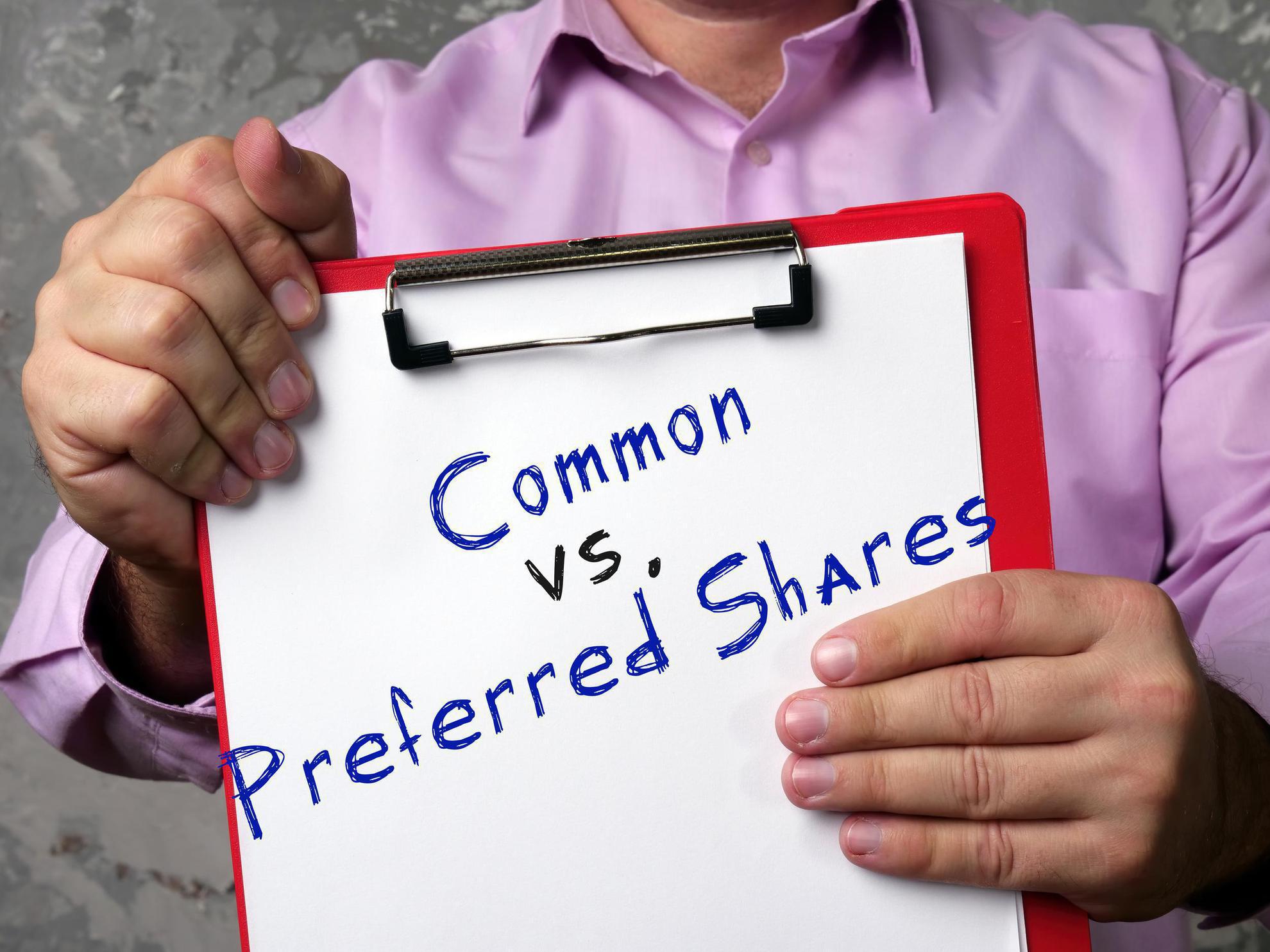 Difference between common stock and preferred stock