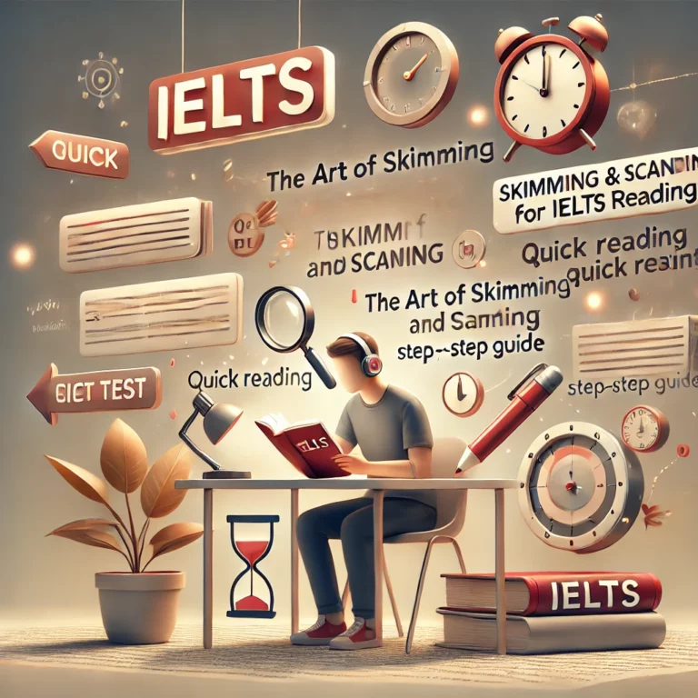 The Art of Skimming and Scanning for IELTS Reading Your Step-by-Step Guide